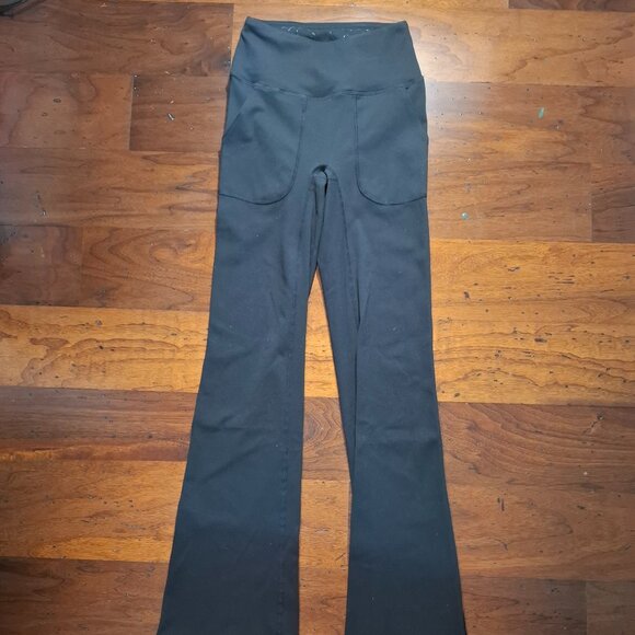 35" inseam ARRO atletic flare leggings size 0 - Picture 1 of 4